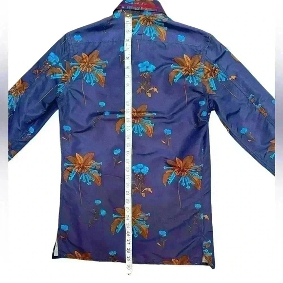 Prada Floral Silk /  Cotton Button-Down Shirt - Picture 10 of 12